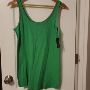 NWT Lane Bryant Kelly Green Tank Top Size 14/16